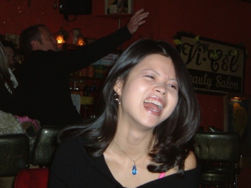 anh laughs