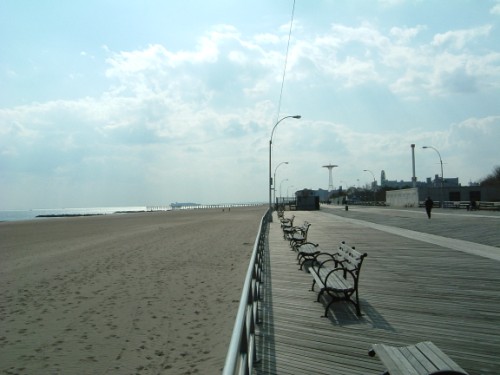 coney island boardwalk