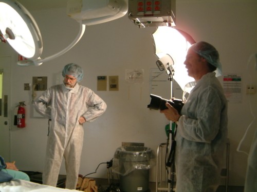 have you ever shot someone in an operating room?