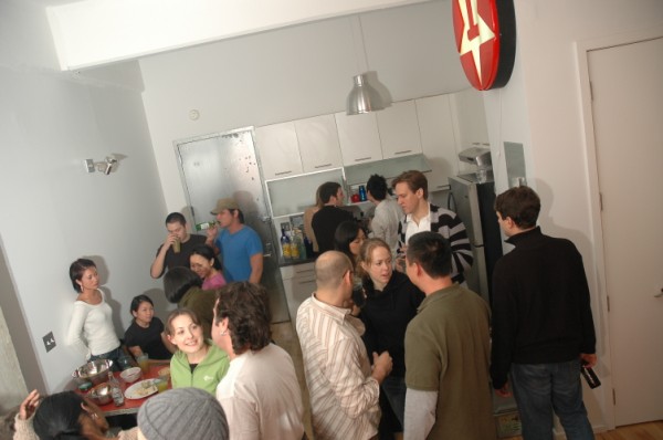 housewarming party/the kitchen