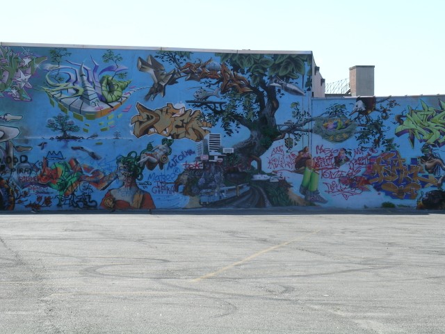 awesome graffiti wall section 2