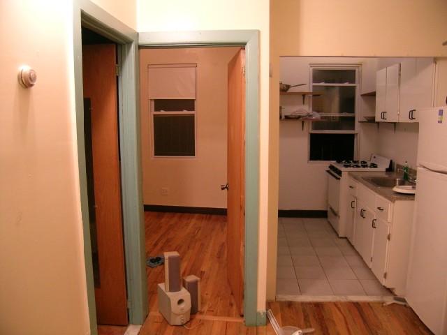 the new apartment