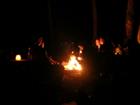 the night scene