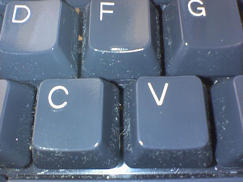 keyboards are dirty